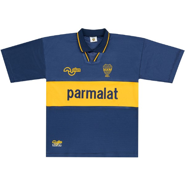 Thailande Maillot Football Boca Juniors Domicile Retro 1994 1995 Bleu